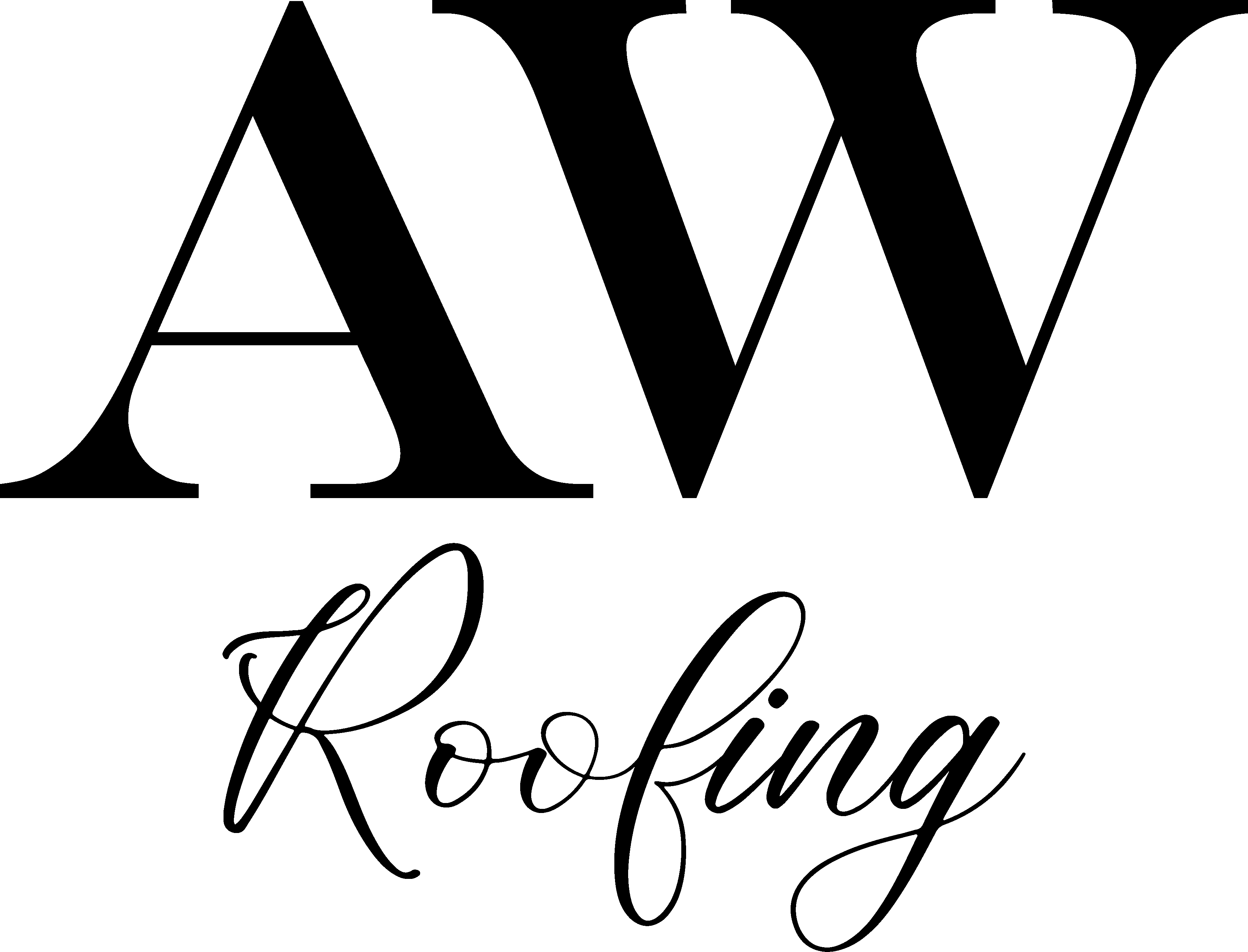 AW Roofing Logo